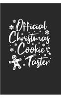 Christmas Cookie Taster Notebook: Notebook / 6x9 Zoll / 120 ruled Pages