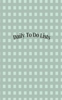 Daily To Do Lists: Starter Book Black