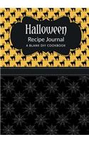 Halloween Recipe Journal: A Blank DIY Cookbook