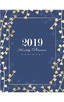 2019 Monthly Planner Calendar