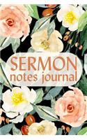 Sermon Notes Journal