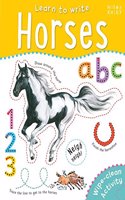 Wipe Clean Horses