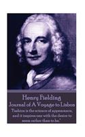 Henry Fielding - Journal of A Voyage to Lisbon