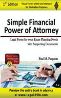 Simple Financial Power of Attorney