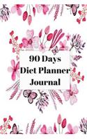 90 Days Diet Planner Journal
