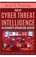 Use of Cyber Threat Intelligence in Security Operations Center