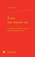 Ecrire Une Histoire Tue