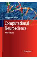 Computational Neuroscience: A First Course