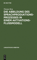 Abbildung des Sprachproduktionsprozesses in einem Aktivationsflußmodell