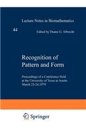 Recognition of Pattern and Form