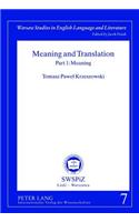 Meaning and Translation