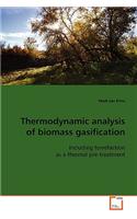 Thermodynamic analysis of biomass gasification