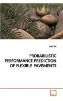 Probabilistic Performance Prediction of Flexible Pavements
