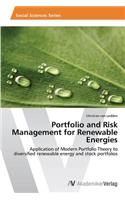 Portfolio and Risk Management for Renewable Energies