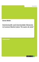 Intertextuelle und intermediale Elemente in Carmen Martín Gaites 