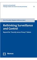 Rethinking Surveillance and Control