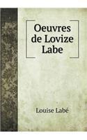 Oeuvres de Lovize Labe