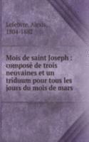 Mois de saint Joseph