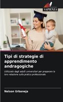 Tipi di strategie di apprendimento andragogiche