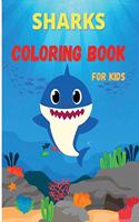 Sharks Coloring Book