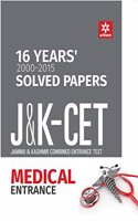 16 Years' Solved Papers J&K Cet Medical Entrance
