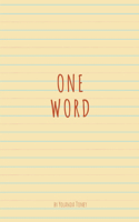 one word.