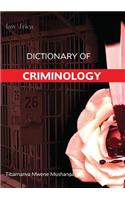 Dictionary of Criminology