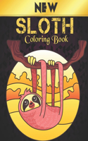 New Sloth Coloring Book
