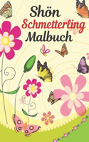 Shön Schmetterling Malbuch