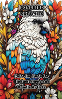 Songbird Sketches: Coloring Book for Birdwatchers and Doodle Artists