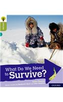 Oxford Reading Tree Explore with Biff, Chip and Kipper: Oxford Level 7: What Do We Need to Survive?