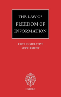 The Law of Freedom of Information: First Cumulative Supplement