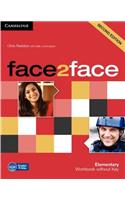 face2face Elementary Workbook without Key