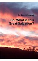 So, What is this Great Salvation?