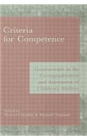 Criteria for Competence