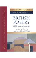 The Facts on File Companion to British Poetry 1900 to the Present