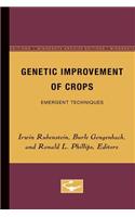 Genetic Improvement of Crops