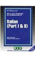 Italian (Part I and II)