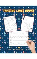 Tracing Lines Books For Kids Ages 3-5