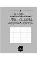 A4 Thumbnail Templates Sketchbook