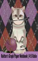 Knitter's Graph Paper Notebook - 4