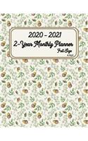2020 - 2021 Full Size 2-Year Monthly Planner 8.5x11