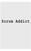 Scrum Addict: Blank Lined Journal