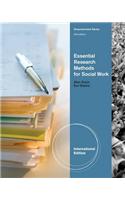 Essential Research Methods for Social Work, International Edition