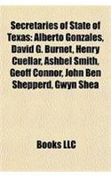 Secretaries of State of Texas