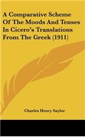 A Comparative Scheme of the Moods and Tenses in Cicero's Translations from the Greek (1911)