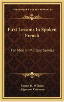 First Lessons in Spoken French