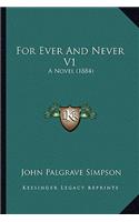 For Ever And Never V1