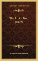 The Art Of Golf (1892)