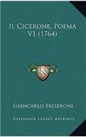 Il Cicerone, Poema V1 (1764)